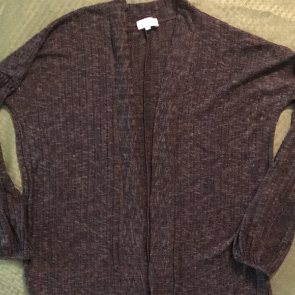 Lucky Brand woman’s size small oversized duster. Dark olive elastic wrist. - Picture 2 of 8